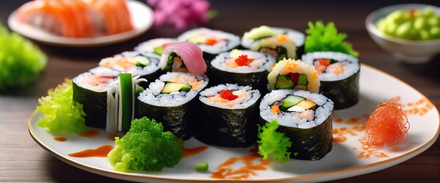 Maki Sushi Rolls