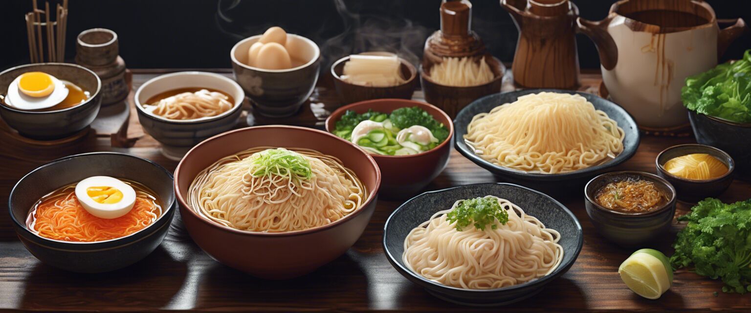 Ramen preparation ingredients