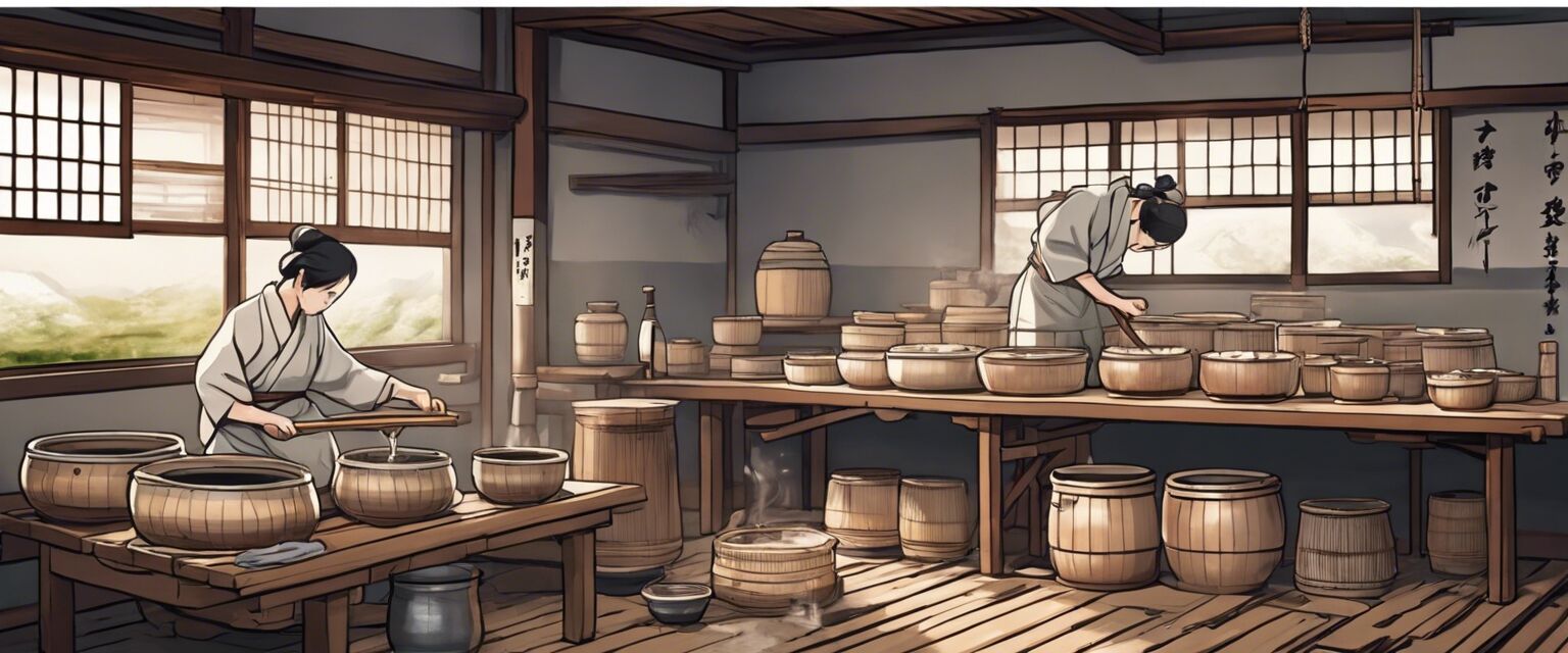 Sake making process